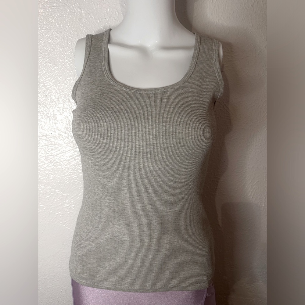 Plain Gray Tank Top sz M
